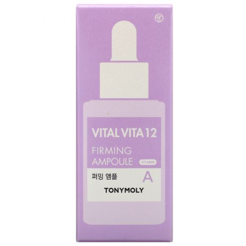 Tony Moly, Vital Vita 12, Vitamin A Firming Ampoule, 1.01 fl oz (30 ml)