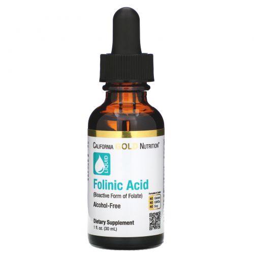 California Gold Nutrition, Folic Acid 1oz