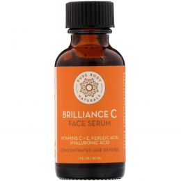 Pure Body Naturals, Сыворотка для кожи лица Brilliance C, 1 ж. унц. (30 мл)