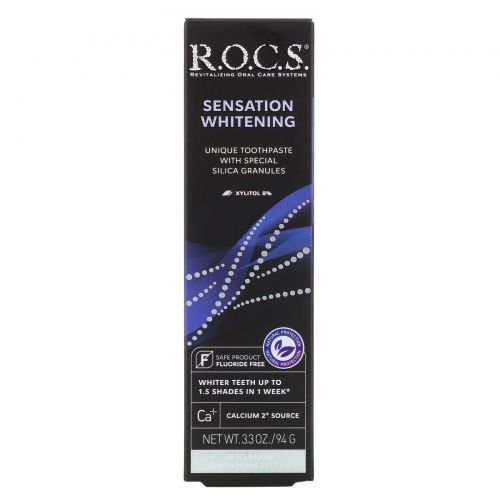 R.O.C.S. , Sensation Whitening Toothpaste, 3.3 oz (94 g)