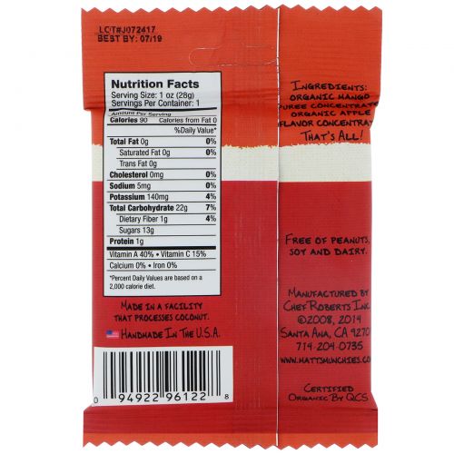 Matt's Munchies, Apple-Licious, 12 Pack, 1 oz (28 g) Each