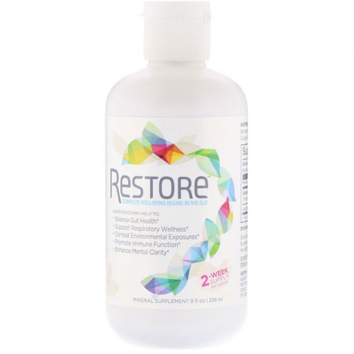 Restore, For Gut Health Mineral Supplement, 8 fl oz (25 ml)