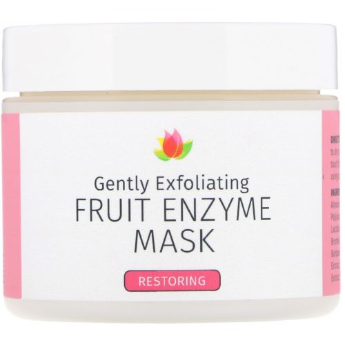 Reviva Labs, Gently Exfoliating, Fruit Enzyme Mask, 2.0 oz (55 g)