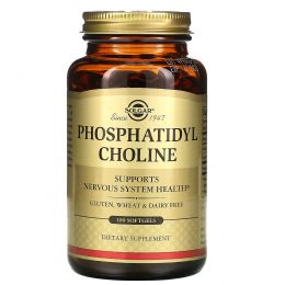 Solgar, Phosphatidylcholine, 100 Softgels