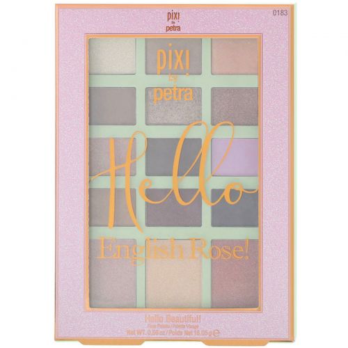 Pixi Beauty, Hello Beautiful, English Rose, Face Palette , 0.56 oz (16.05 g)