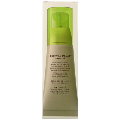 Aveeno, Positively Radiant, MaxGlow Ночная маска, не создающая помех, 1,7 ж. унц.(50 мл)