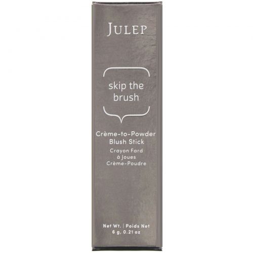 Julep, Skip The Brush, кремово-пудровые румяна-стик, оттенок Desert Rose, 6 г