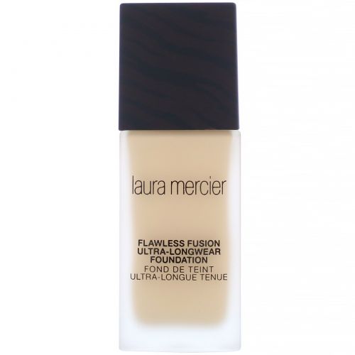 Laura Mercier, Flawless Fusion, Ultra-Longwear Foundation, 2W1 Macadamia, 1 fl oz (30 ml)