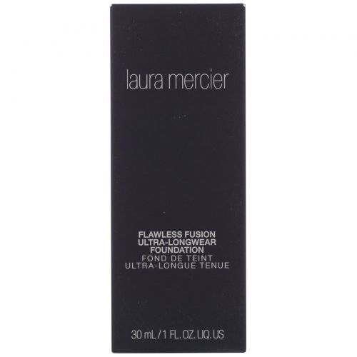 Laura Mercier, Flawless Fusion, Ultra-Longwear Foundation, 2W1 Macadamia, 1 fl oz (30 ml)