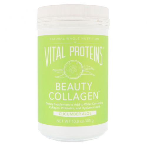 Vital Proteins, Beauty Collagen, Cucumber Aloe, 10.8 oz (305 g)