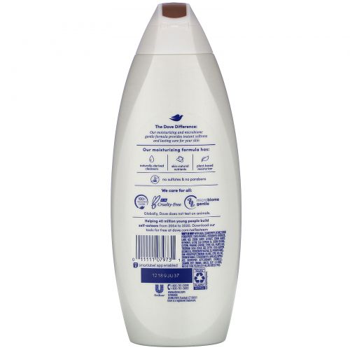 Dove, Purely Pampering Body Wash, Coconut Milk with Jasmine Petals, 22 fl oz (650 ml)