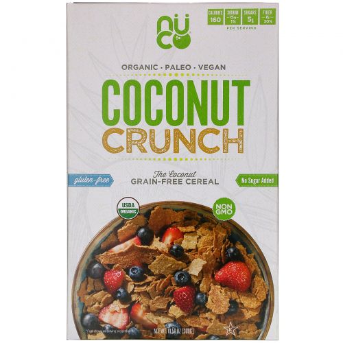 NUCO, Coconut Crunch Cereal, 10.58 oz (300 g)