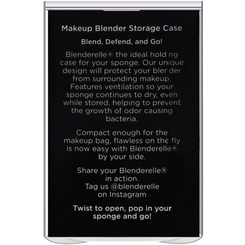 Blenderelle, Футляр для спонжа для макияжа, золотистый, 1 шт.