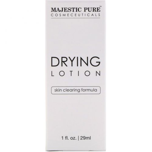 Majestic Pure, Drying Lotion, Skin Clearing Formula, 1 fl oz (29 ml)