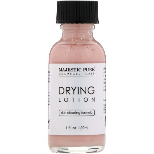 Majestic Pure, Drying Lotion, Skin Clearing Formula, 1 fl oz (29 ml)