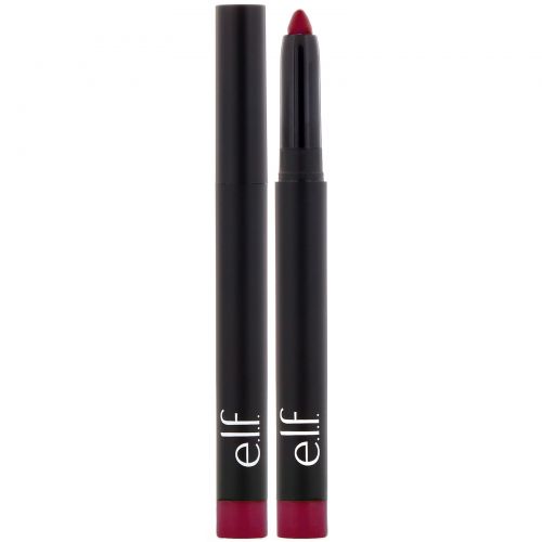 E.L.F. Cosmetics, Матовая помада для губ, оттенок "Wine" ("винный"), 0,05 унции (1,4 г)