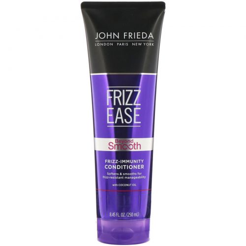 John Frieda, Кондиционер для стойкого выпрямления Frizz Ease, Beyond Smooth, Frizz-Immunity, 250 мл