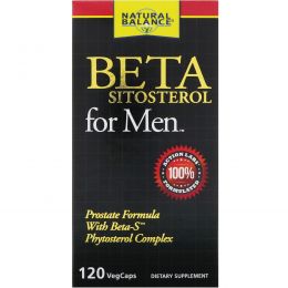Natural Balance, Бета-ситостерол для мужчин, 120 растительных капсул