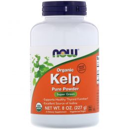 Now Foods, Organic Kelp, Pure Powder , 8 oz (227 g)