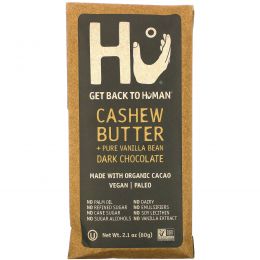 Hu, Dark Chocolate, Cashew Butter + Pure Vanilla Bean, 2.1 oz (60 g)