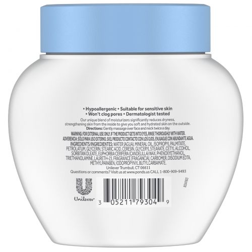 Pond's, Facial Moisturizer, крем для сухой кожи, 286 г.