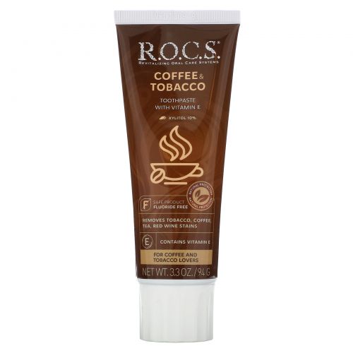 R.O.C.S. , Coffee & Tobacco Toothpaste, 3.3 oz (94 g)