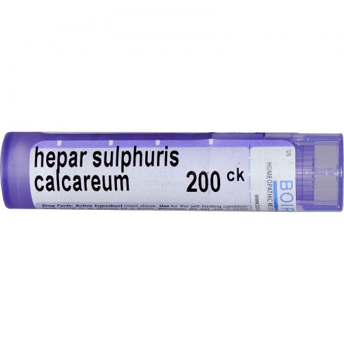 Boiron, Single Remedies, Известковая серная печень, 200CK, прибл. 80 гранул Boiron, Single Remedies, Известковая серная печень, 200CK, прибл. 80 гранул