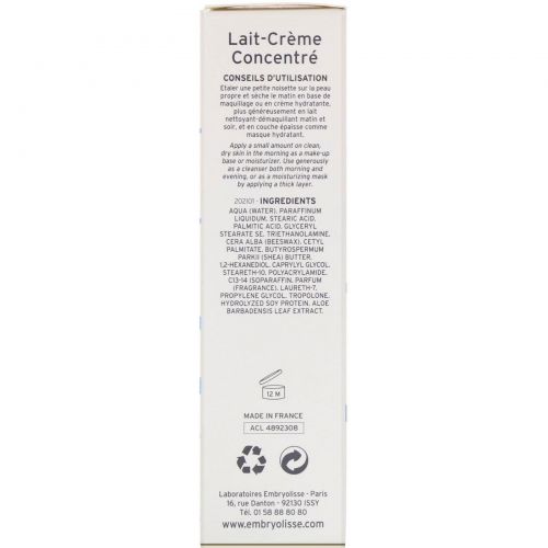 Embryolisse, Lait-Creme Concentre, 1.01 fl oz (30 ml)