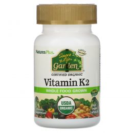 Nature's Plus, Витамин K2 (М7), 60 капсул