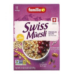 Familia, Swiss Muesli, Premium Recipe, 21 oz (595 g)