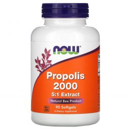 Now Foods, Propolis 2000 5:1 Extract, 90 Softgels