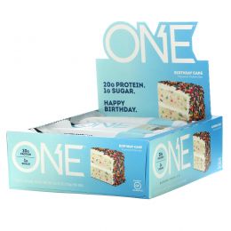 Oh Yeah!, One Bar, Birthday Cake, 12 Bars, 2.12 oz (60 g) Each