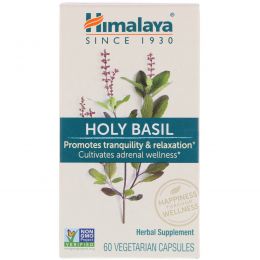 Himalaya Herbal Healthcare, Базилик, 60 растительных капсул