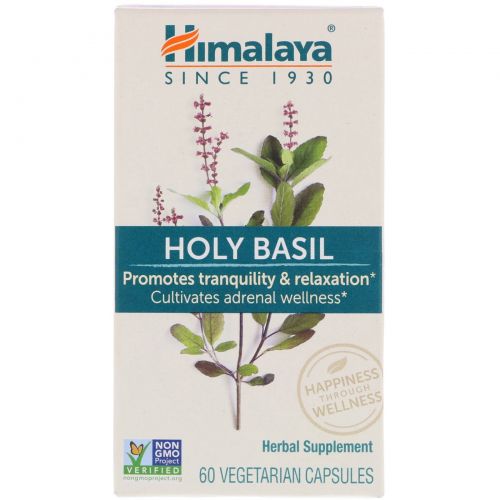 Himalaya Herbal Healthcare, Базилик, 60 растительных капсул