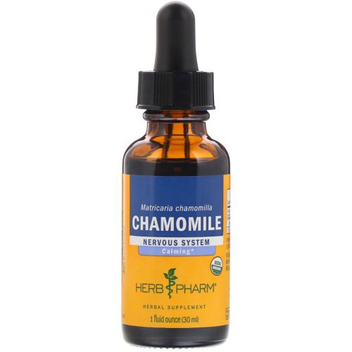 Herb Pharm, Organic, Chamomile, 1 fl oz (30 ml)