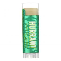 Hurraw! Balm, Бальзам для губ Питта со вкусом кокоса, мяты и лемонграсса, 0,15 унций (4,3 г)