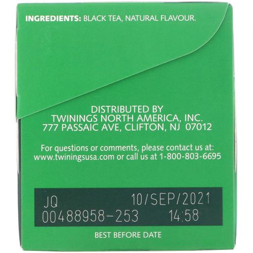 Twinings, Рождественский чай, черный чай высшего сорта, 20 пакетиков, 1.41 унций (40 г)