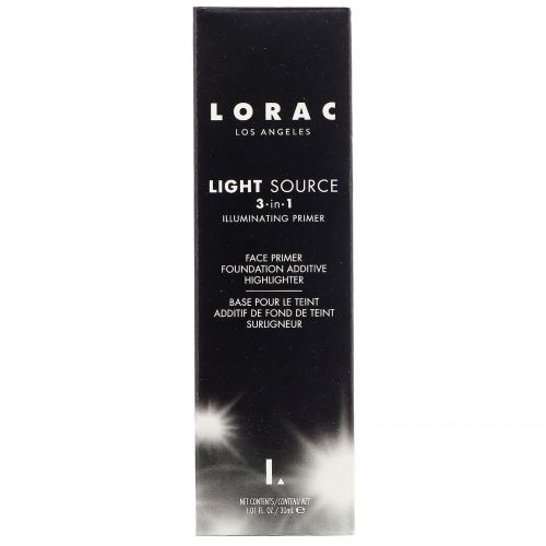 Lorac, Light Source, праймер для лица с эффектом сияния 3 в 1, оттенок «Рассвет», 30 мл