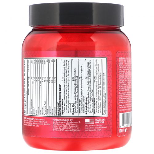 BSN, N.O.-Xplode, Legendary Pre-Workout, Scorched Cherry, 1.26 lb (570 g)