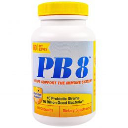 Nutrition Now, PB 8, поддержка иммунной системы, 60 капсул