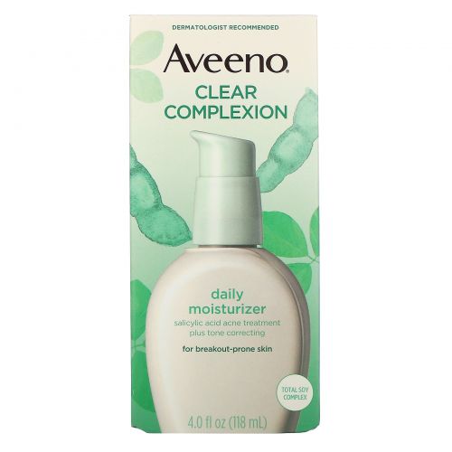 Aveeno, Active Naturals, Clear Complexion, Daily Moisturizer, Pump, 4 fl oz