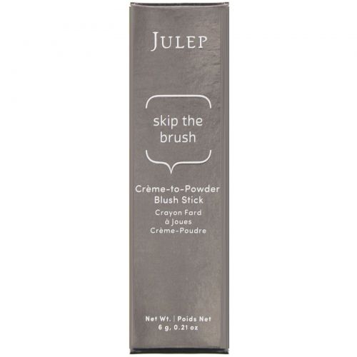 Julep, Skip The Brush, кремово-пудровые румяна-стик, оттенок Rose Gold, 6 г