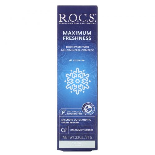 R.O.C.S. , Maximum Freshness Toothpaste, 3.3 oz (94 g)