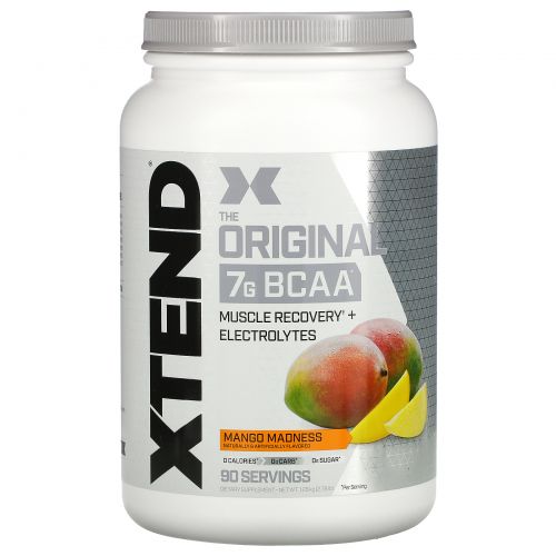 Scivation, Xtend, ВСАА, манго, 43,8 унций (1243 г)