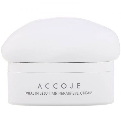 Accoje, Vital in Jeju, антивозрастной крем для кожи вокруг глаз, 30 мл