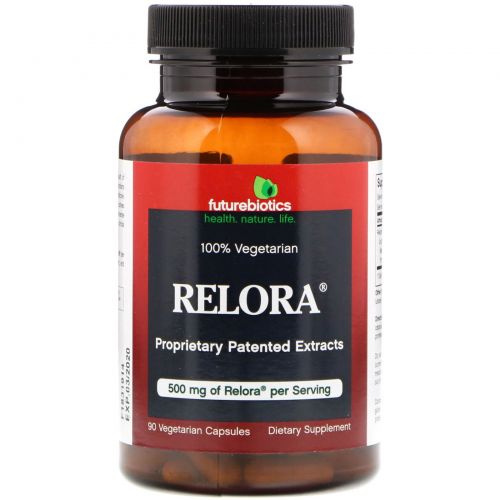 FutureBiotics, Relora, 500 mg , 90 Vegetarian Capsules