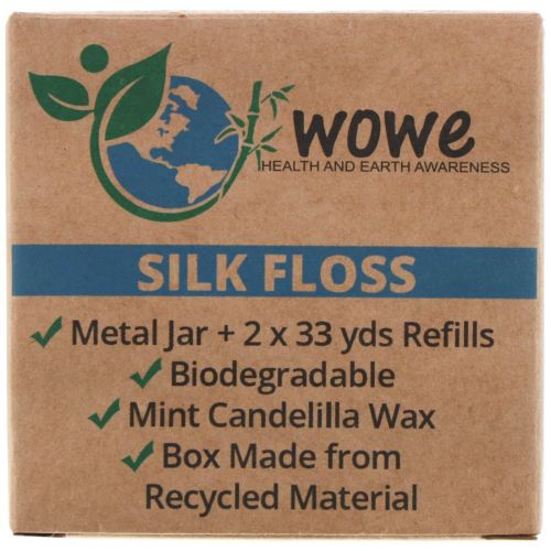 Wowe, Silk Floss, Metal Jar +  2 Refills