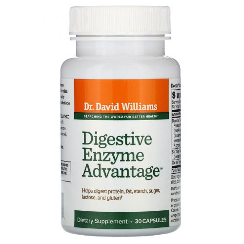 Dr. Williams, Digestive Enzyme Advantage, 30 Capsules