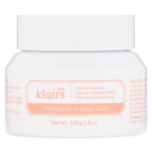 Dear, Klairs, Youthful Glow Sugar Mask, 3.8 oz (110 g)