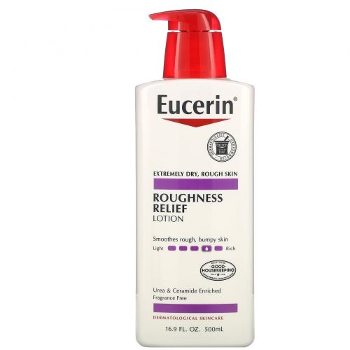 Eucerin, Лосьон для смягчения шелушащейся кожи, без отдушек, 500 мл (16,9 жидк. унций)